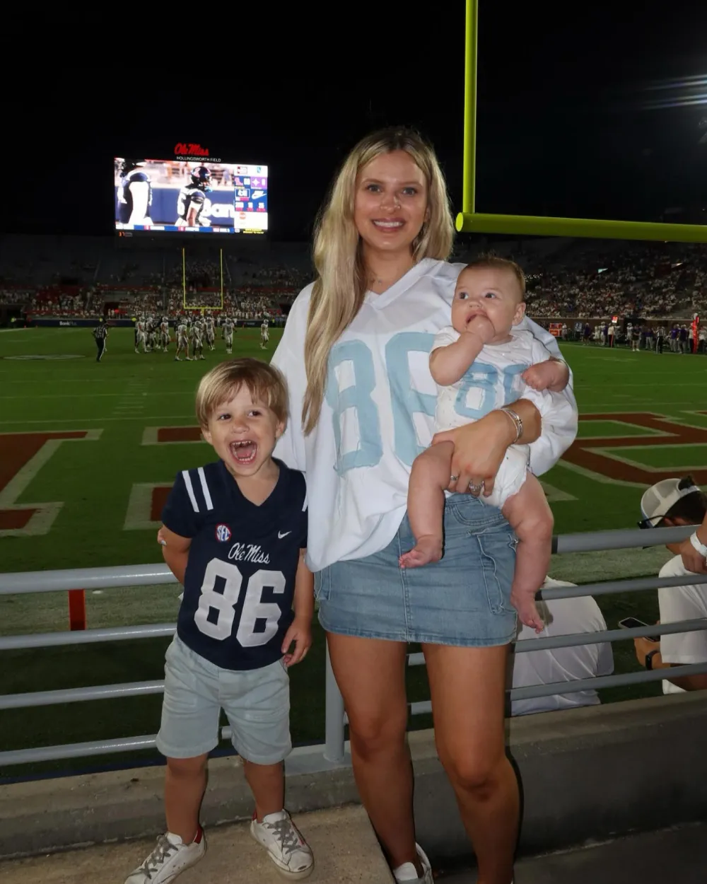 Cali Prieskorn Explains Why She and Her 2 Kids Didnt Move With Husband Caden to Train for NFL Draft