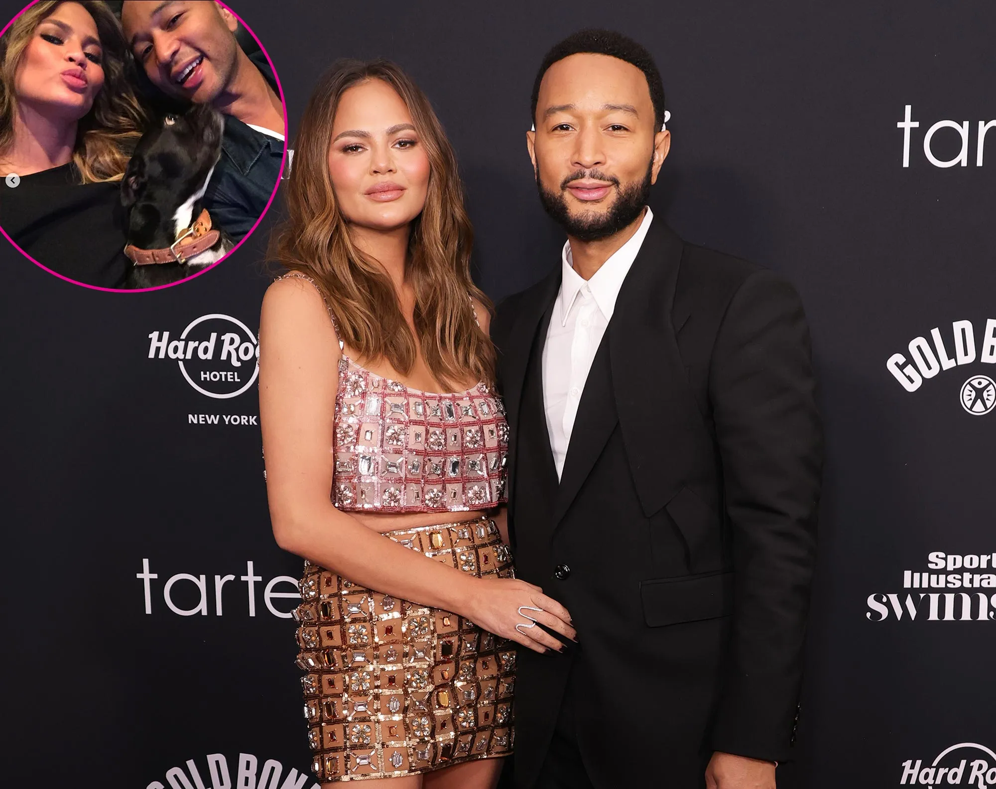 Chrissy Teigen Announces Death of Dog Born the Same Day She and John Legend Married
