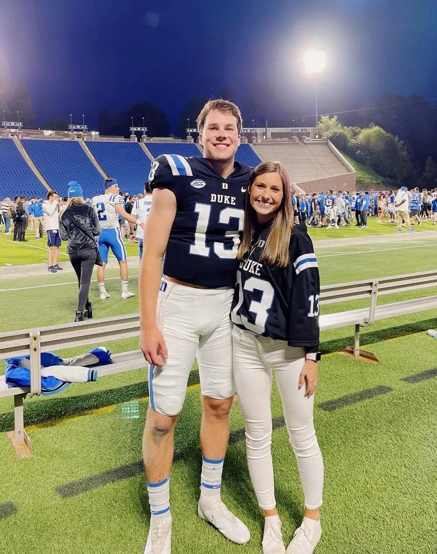 Notre Dame QB Riley Leonard and Girlfriend Molly Waldings Relationship Timeline