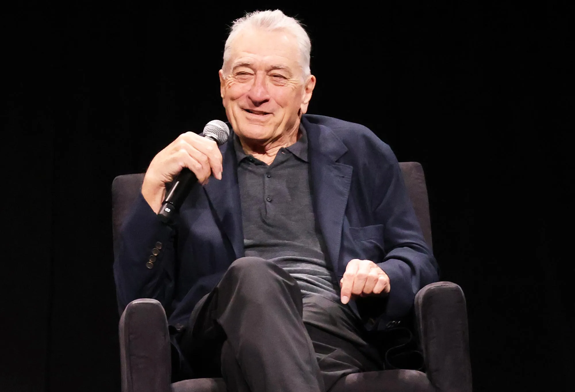 Robert De Niro 81 Watches Ms Rachel Videos With Daughter Gia 19 Months While Giving Her Morning Bottles