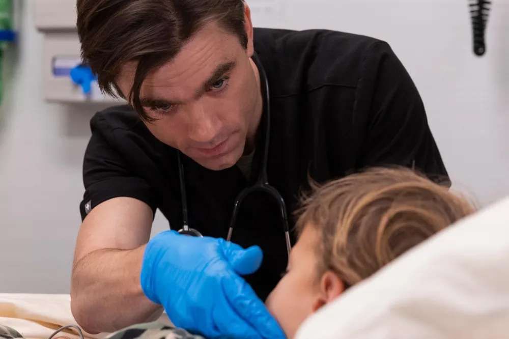 Who Plays Doctor Frank Langdon on HBOs The Pitt 5 Things to Know About Newcomer Patrick Ball