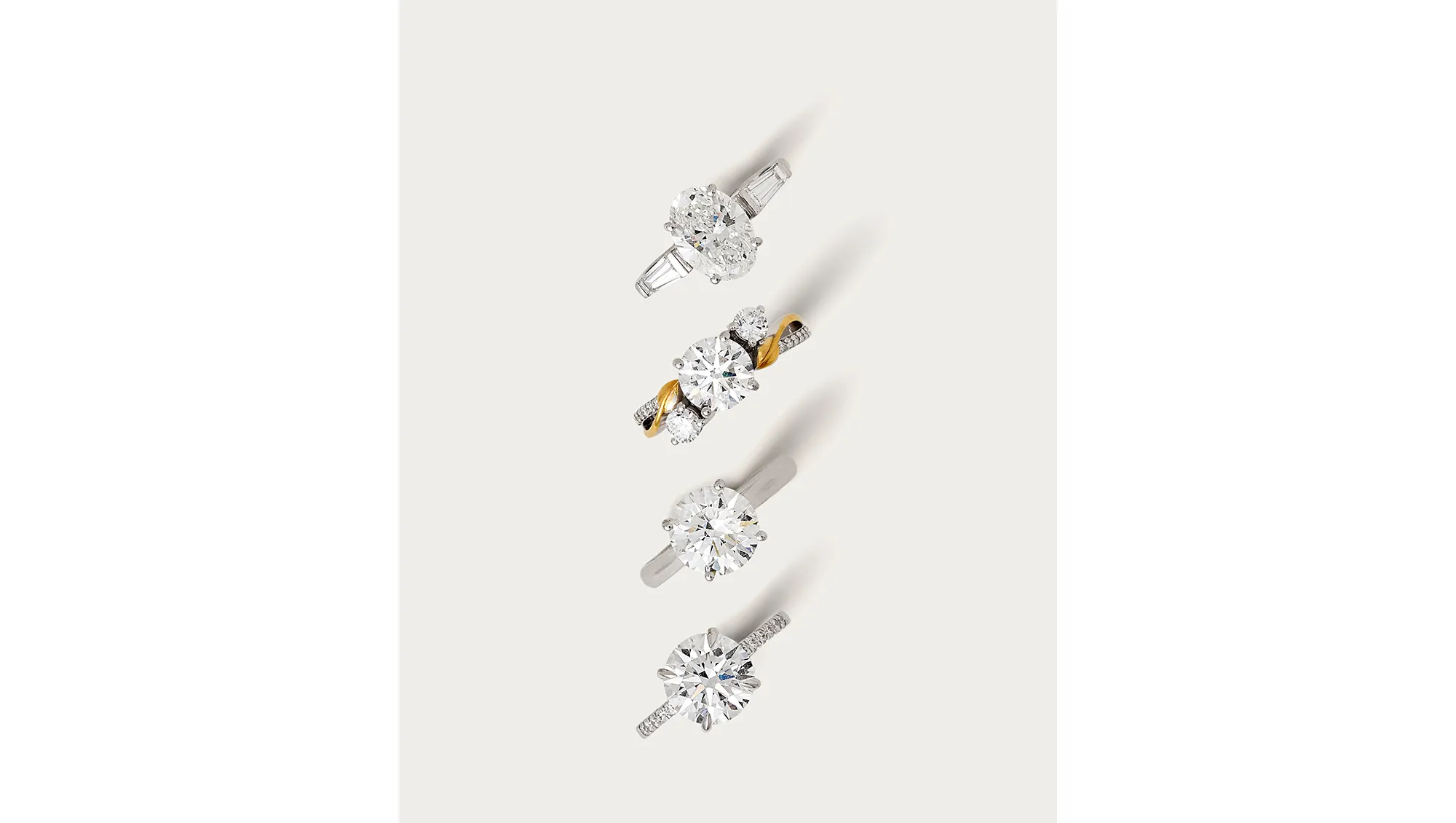 Lab-Grown Diamond Rings from Angara