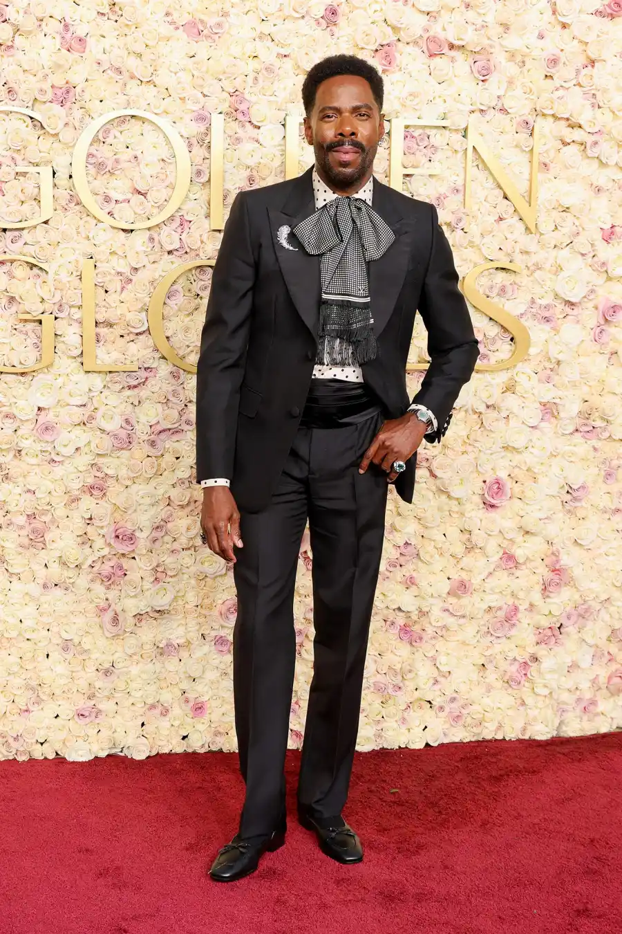 2025 Golden Globes Red Carpet Colman Domingo 490