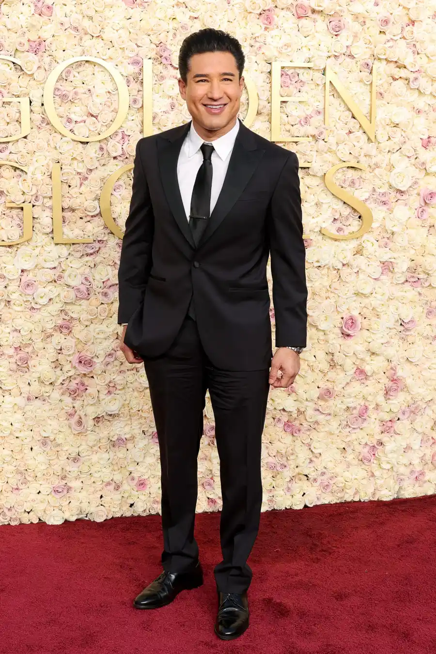 2025 Golden Globes Red Carpet Mario Lopez 447