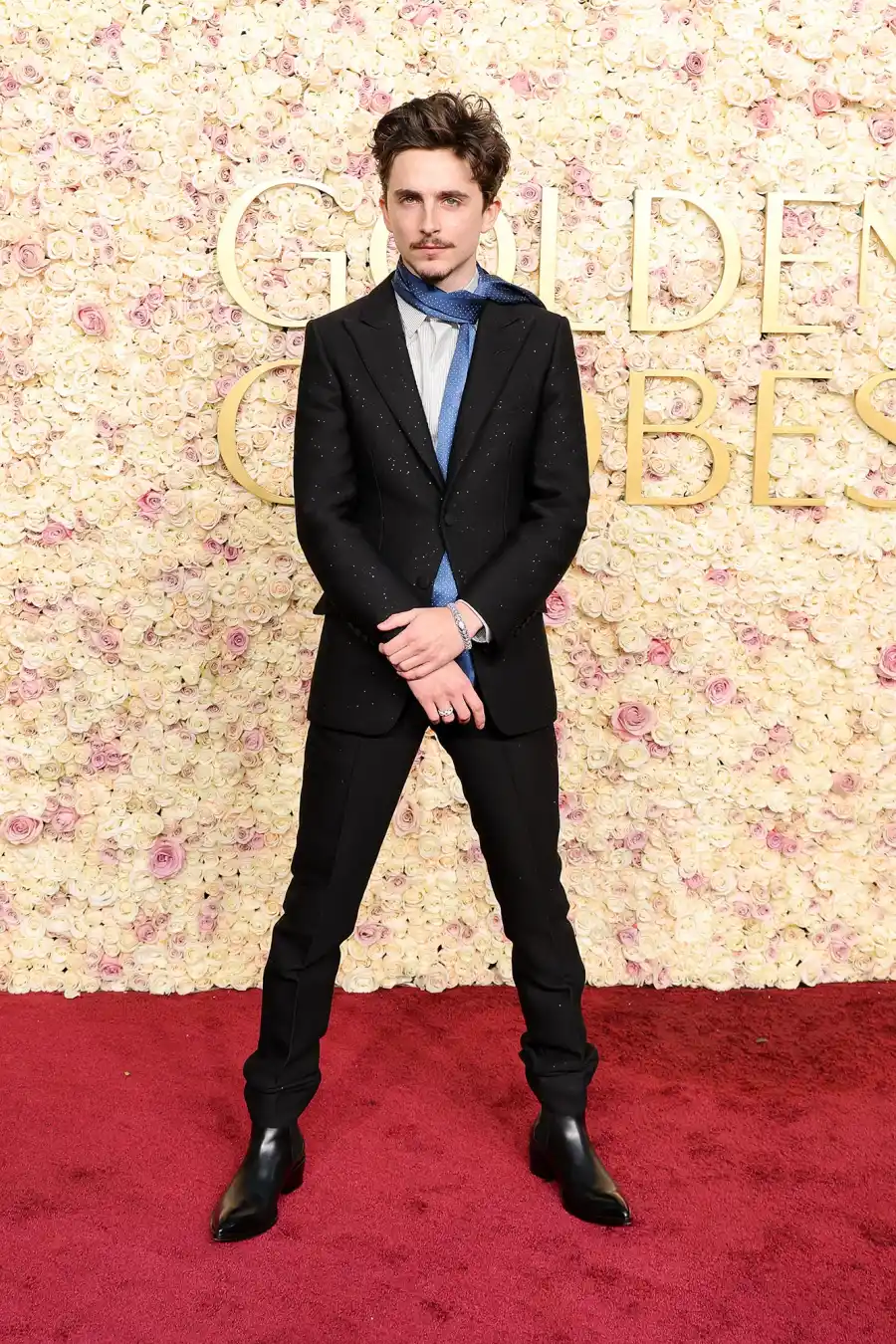 2025 Golden Globes Red Carpet Timothée Chalamet 488