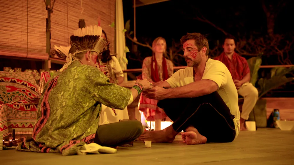 Aaron Rodgers Says Ayahuasca Ceremonies Helped Him Prepare for the LA Wildfires
