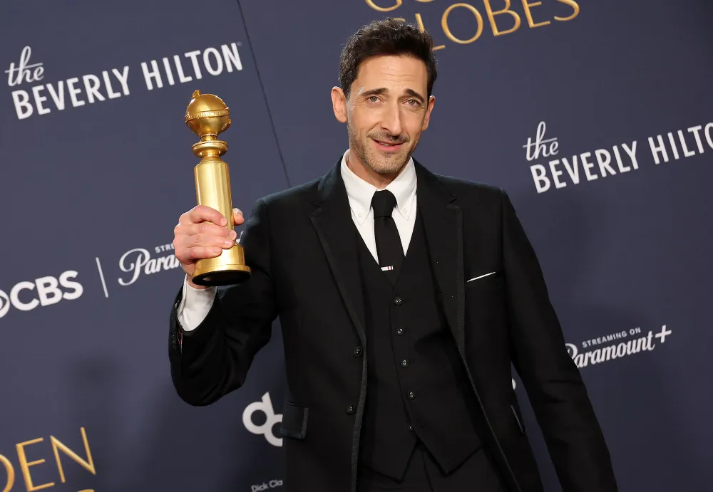 Adrien Brody Reflects on Career Peaks and Valleys After 2025 Golden Globes Win