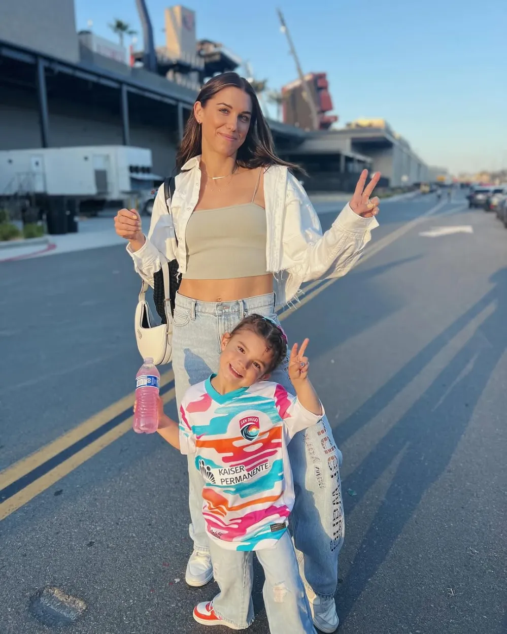 Alex Morgan reveals gender of unborn child