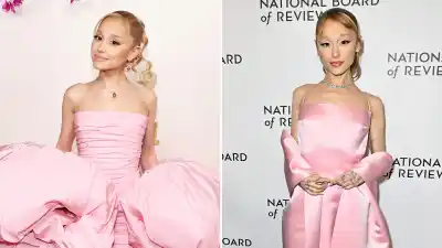 Ariana Grande Recreates Her 2024 Oscars Look at the National Board of Review Gala