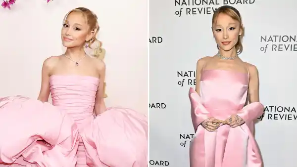Ariana Grande Recreates Her 2024 Oscars Look at the National Board of Review Gala