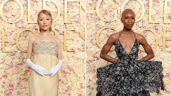 Ariana Grande and Cynthia Erivo Channel Wicked Characters at 2025 Golden Globes
