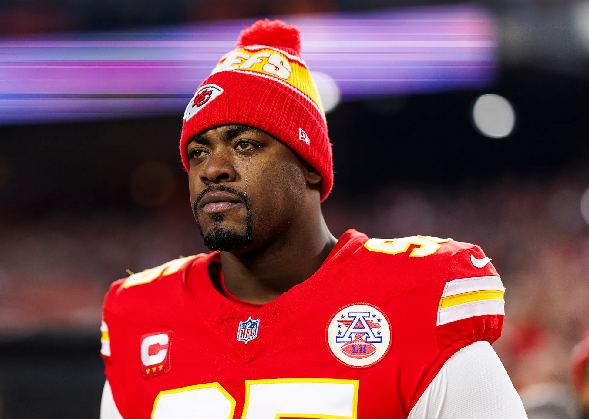 Chiefs Chris Jones Explains Why He Was Crying on the Field After AFC Championship Win Over Bills