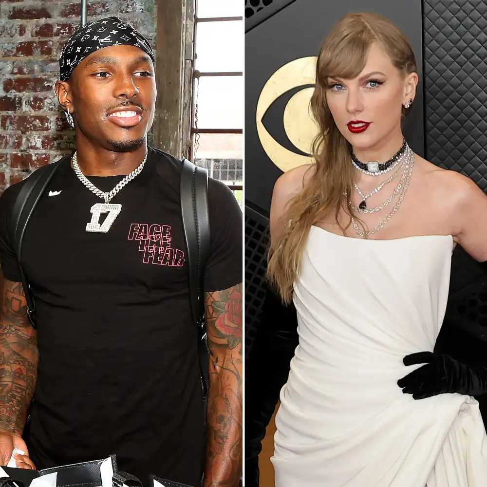 Chiefs Mecole Hardman Posts Picture With Taylor Swift to Celebrate 2024