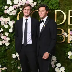 Cooper Koch Boyfriend Stuart McClave Make Red Carpet Debut at Golden Globes
