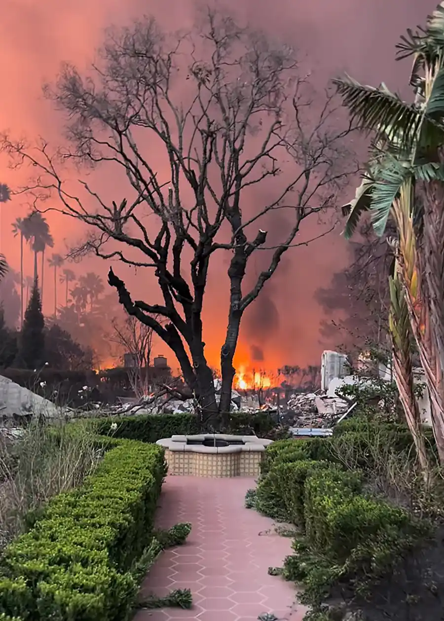Dan Levy Spencer Pratt and More Stars Share Their Photos of the Los Angeles Wildfires