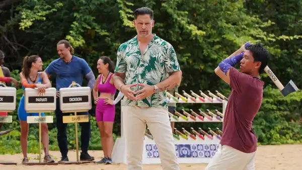 Deal or No Deal Island Cast Gets Cut Throat in Axe Throwing Challenge — And a Feud Brews 1st Look 181