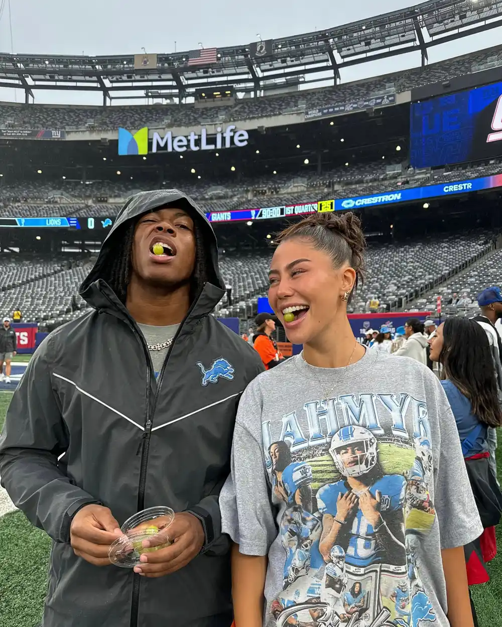 Detroit Lions Running Back Jahmyr Gibbs and Girlfriend Nicole Anderson&rsquo;s Relationship Timeline