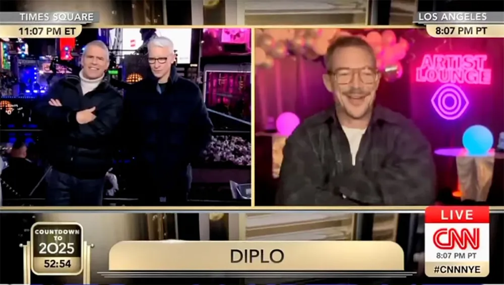 Diplo Admits He Was on LSD During CNN New Years Eve Special