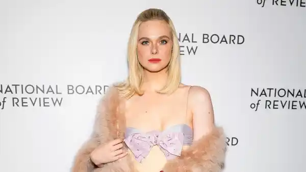 Elle Fanning Mixes Pastels With Fur at the National Board of Review Gala