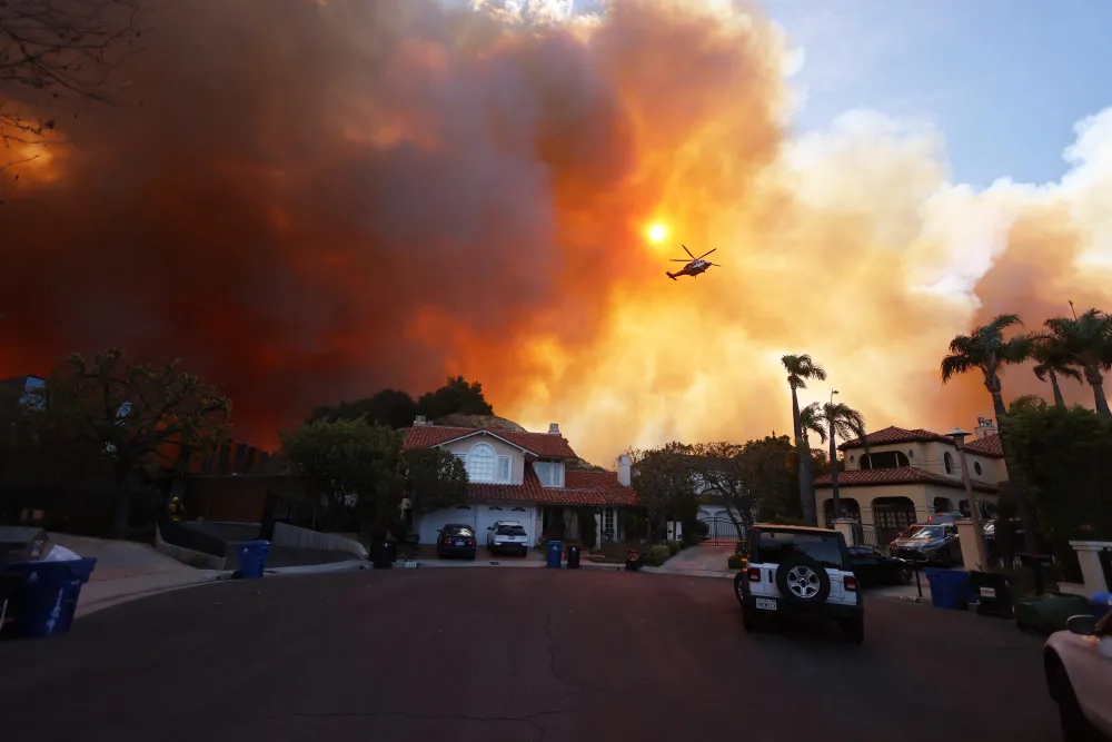 Extravagant Hollywood Celebrity Hotel Welcomes Firefighters Evacuees of LA Fires