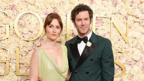 Feature Adam Brody and Leighton Meester Make the Perfect Pair at the 2025 Golden Globes