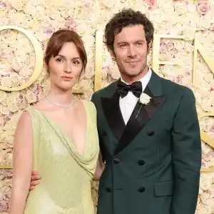 Feature Adam Brody and Leighton Meester Make the Perfect Pair at the 2025 Golden Globes