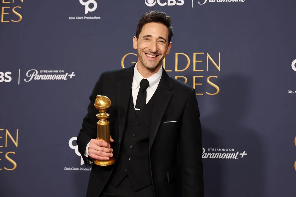 Feature Adrien Brody Reflects on Career Peaks and Valleys After 2025 Golden Globes Win