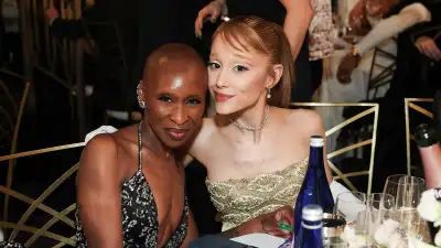 Feature Cynthia Erivo and Ariana Grande 2025 Golden Globes
