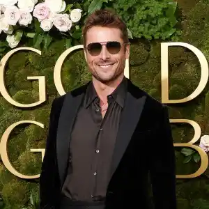 Feature Glen Powell Is as Handsome As Ever at the 2025 Golden Globes