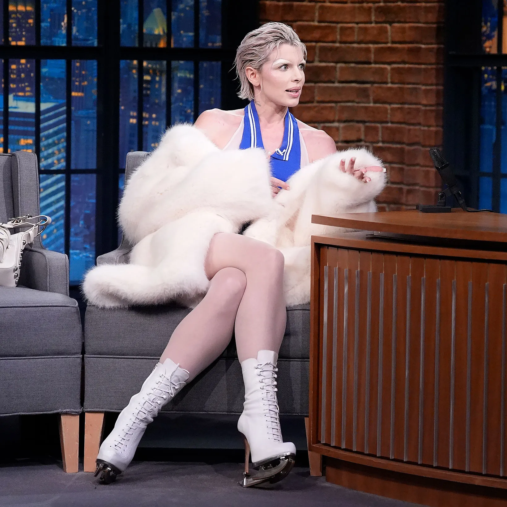 Feature Julia Fox Late Night with Seth Meyers