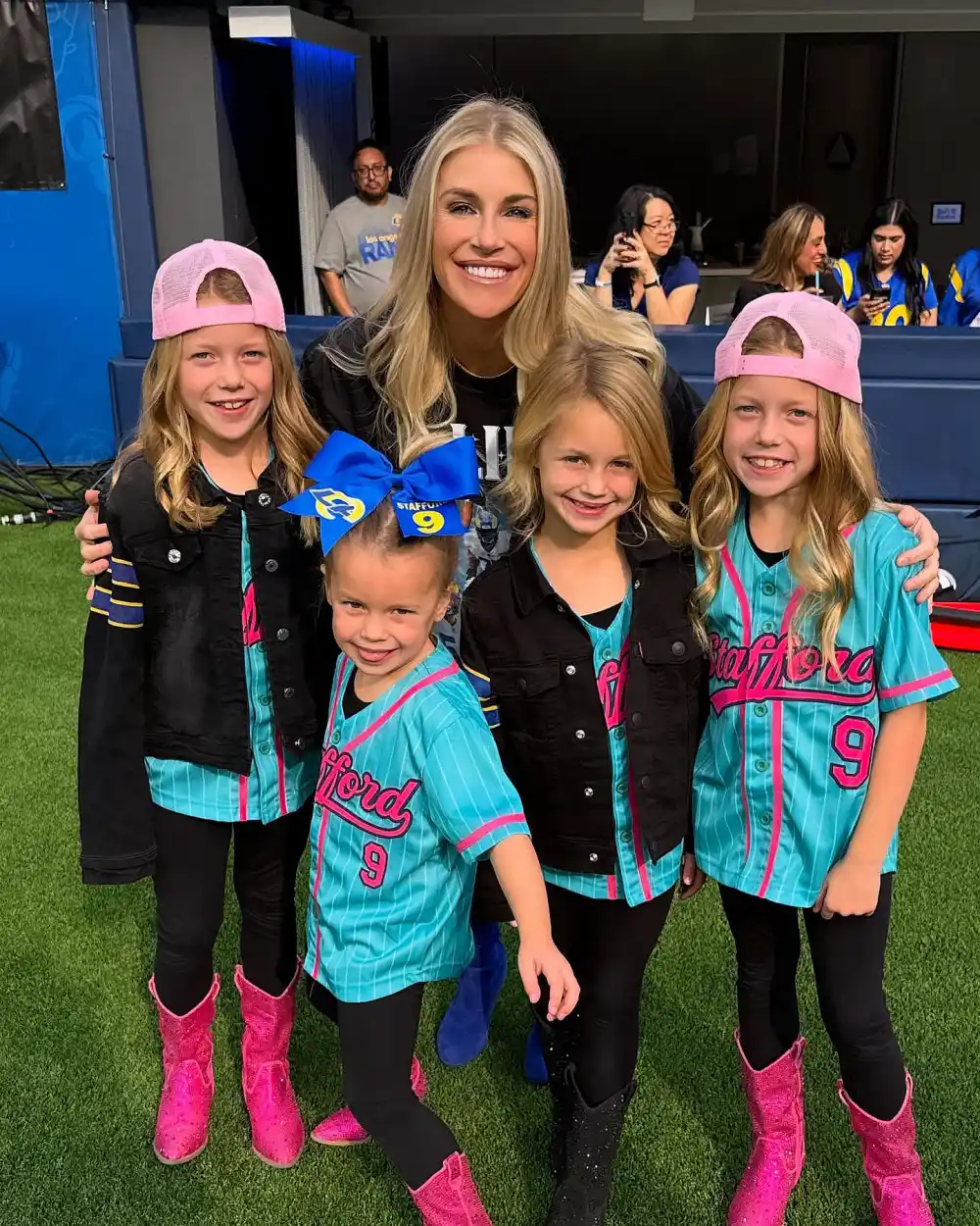 Feature Kelly Stafford Daughter Was Puking at Rams Playoff Game Post Hospital