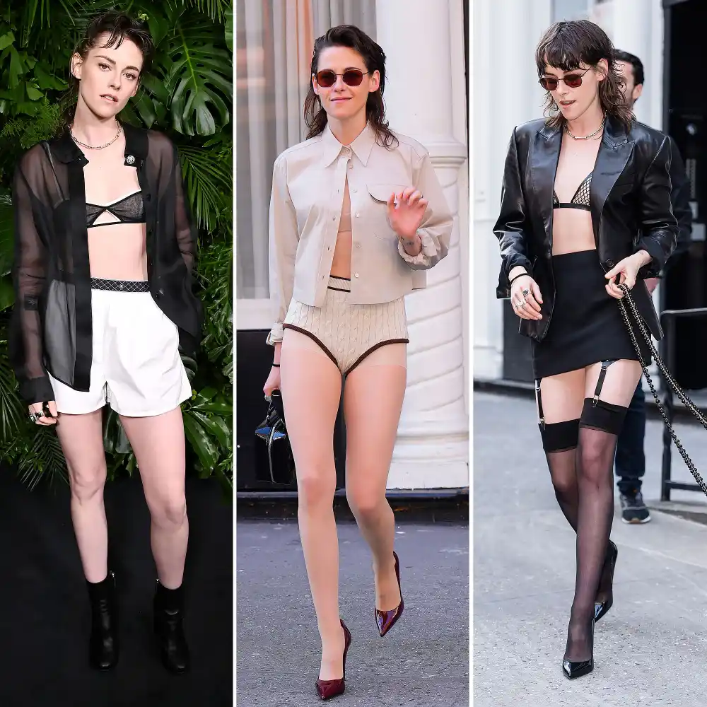 Kristen Stewart Goes Braless for 1st Time in Months