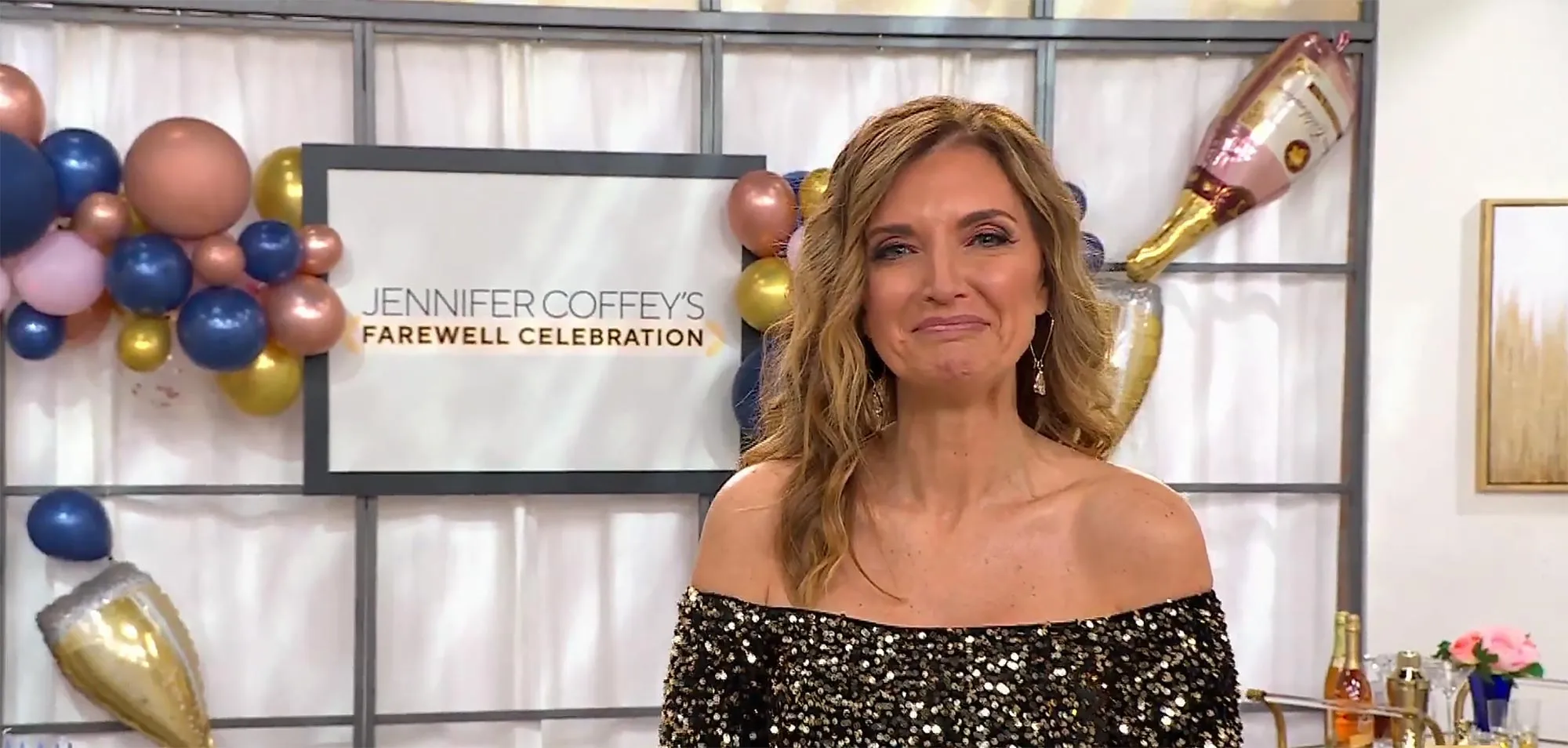 Feature QVC Host Jennifer Coffey Holds Back Tears in Final Show