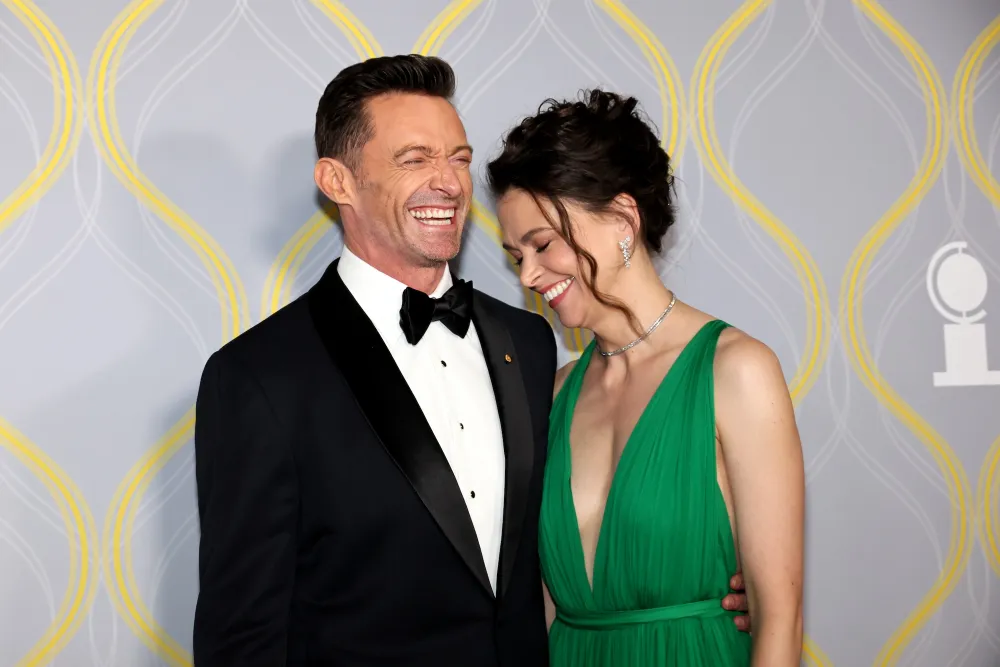 75th Annual Tony Awards - Arrivals, Hugh Jackman Sutton Foster
