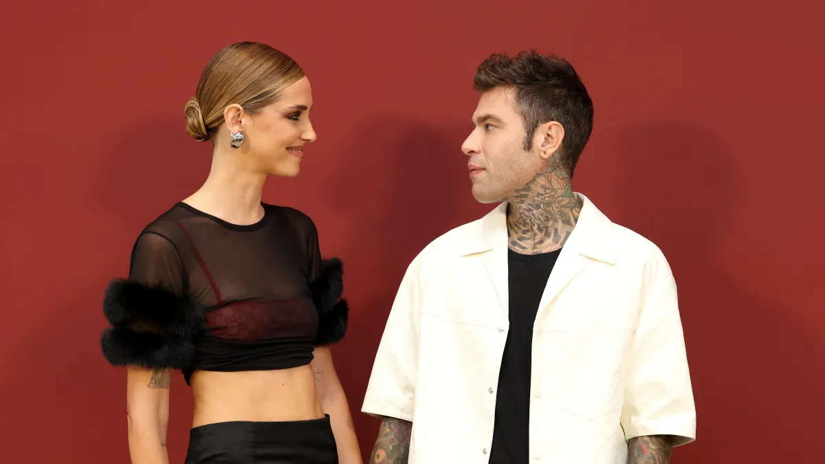 Chiara Ferragni y el músico italiano Fedez