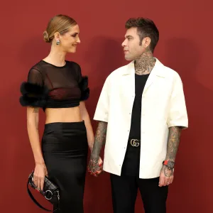 Chiara Ferragni y el músico italiano Fedez
