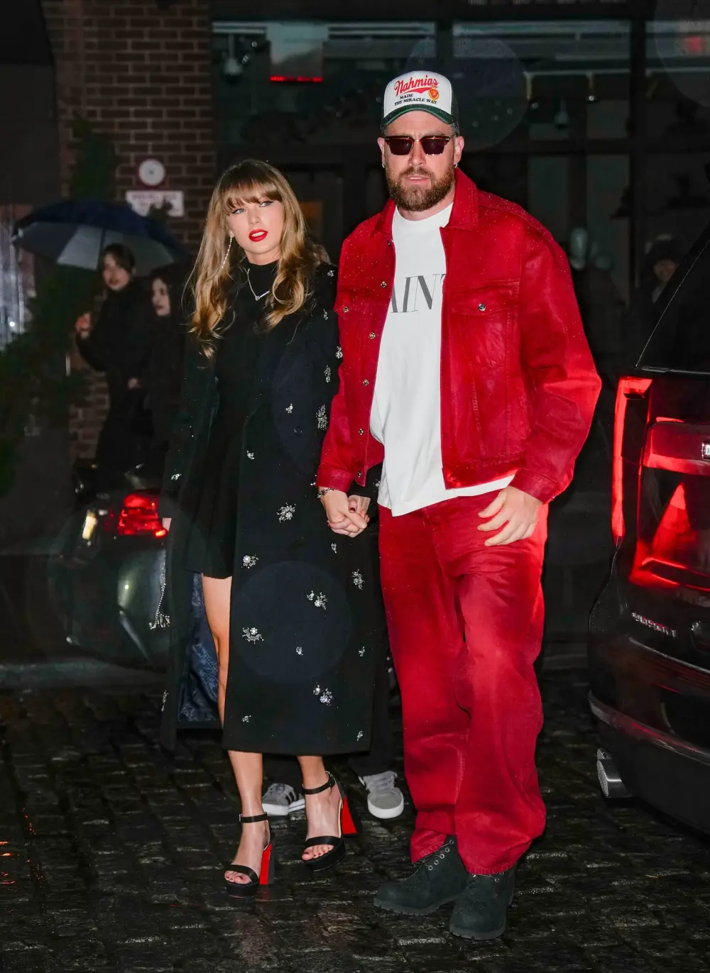 Taylor Swift and Travis Kelce