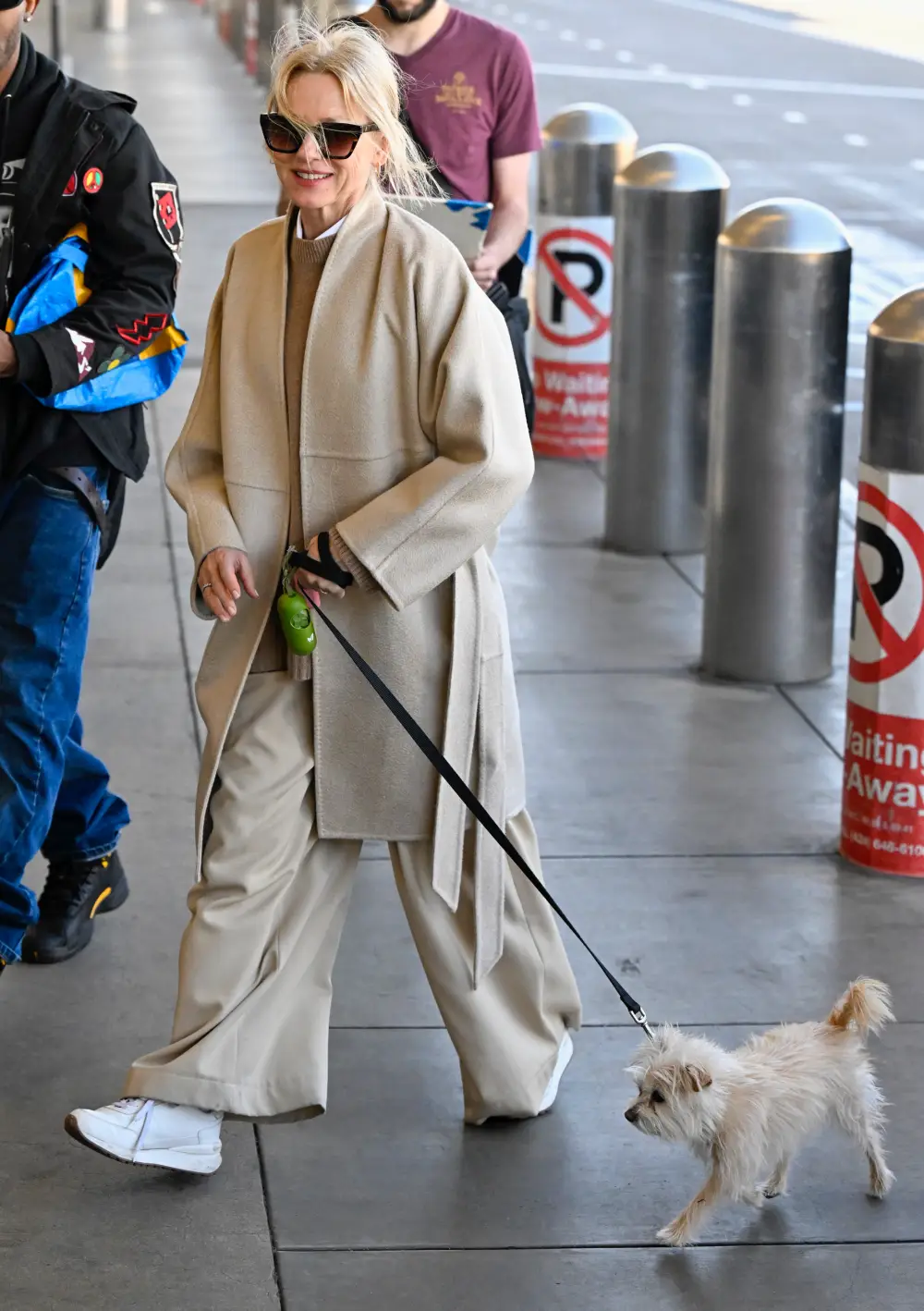 Naomi Watts is seen at LAX on January 12, 2025 in Los Angeles, California.