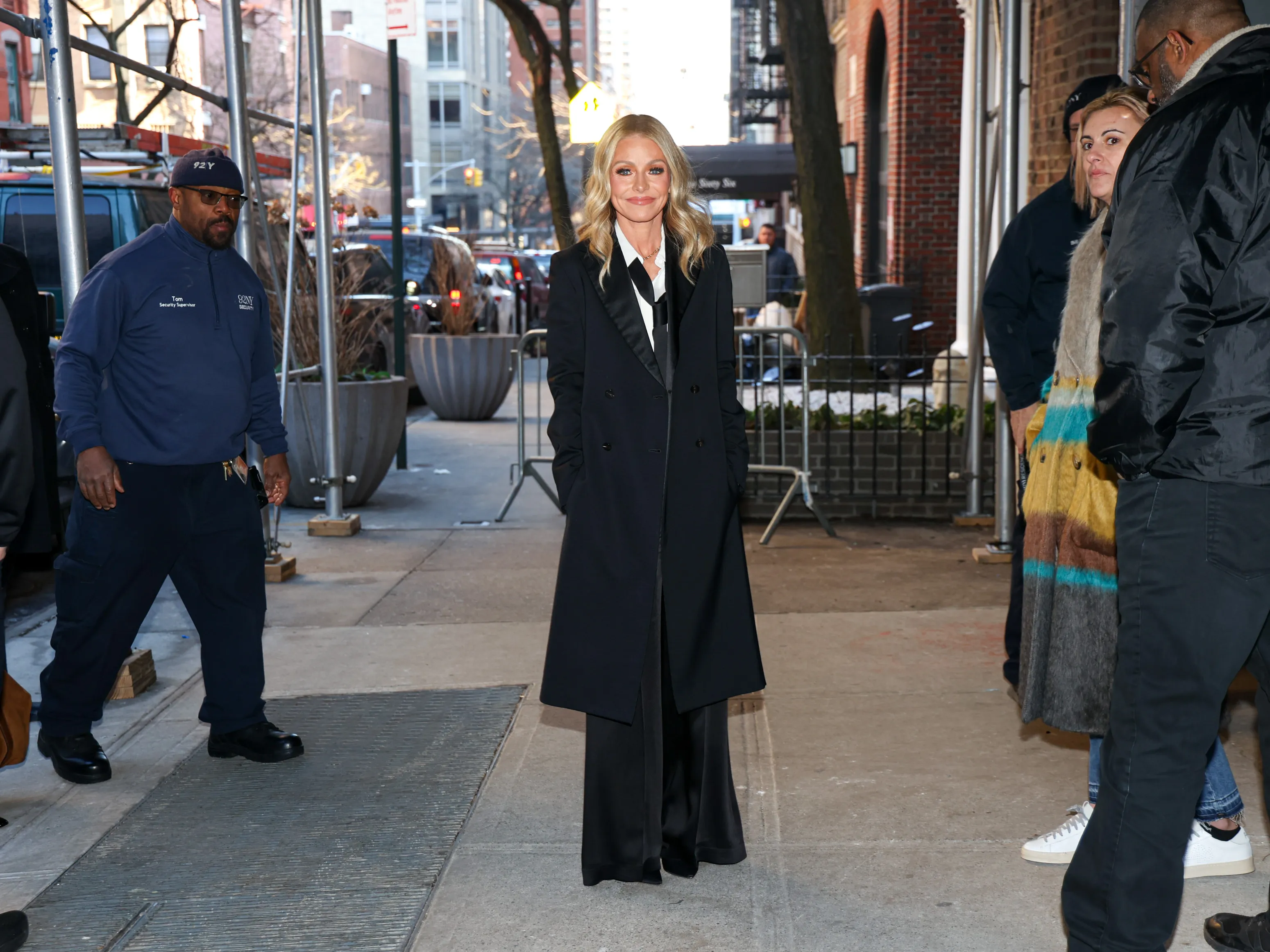 Kelly Ripa Satin Pants