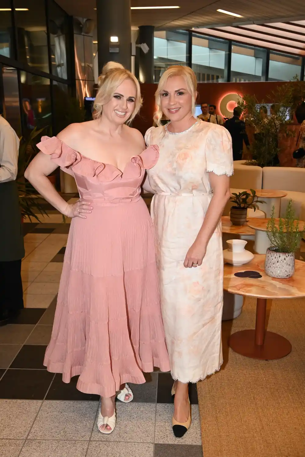 Rebel Wilson and Ramona Agruma Wear Their Wedding Dresses to Watch Tennis at the Australian Open