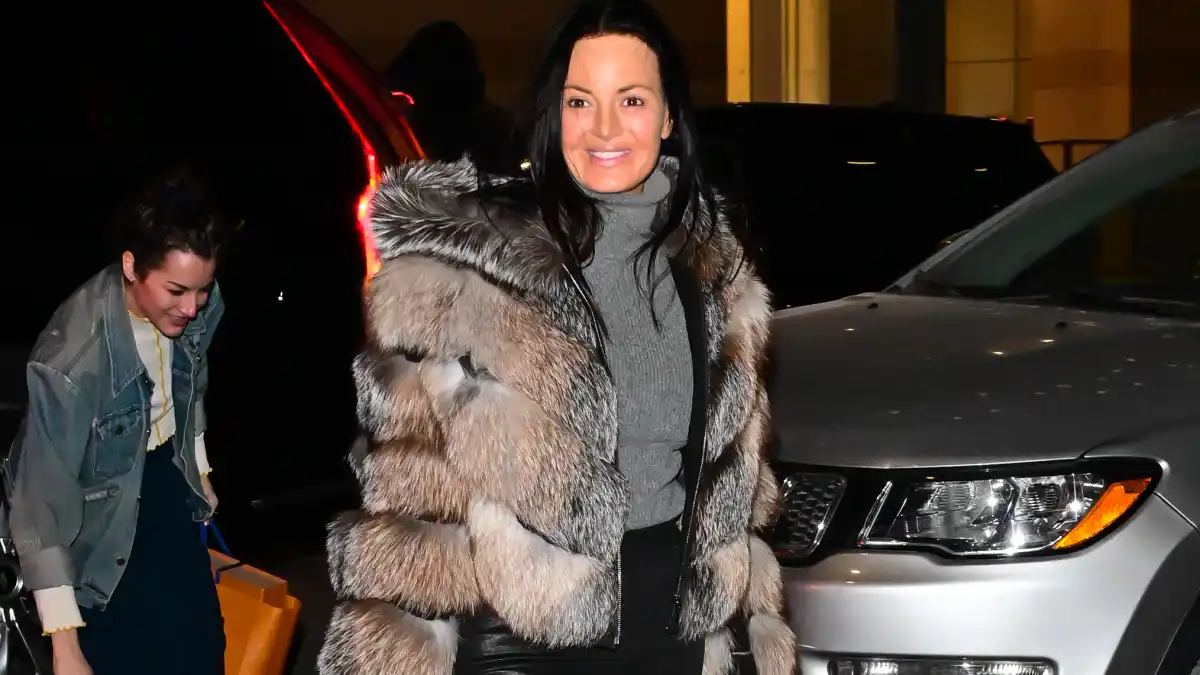 Lisa Barlow is seen on January 15, 2025 in New York City.