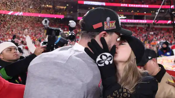 Taylor Swift and Travis Kelce