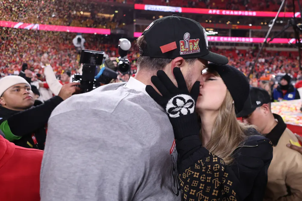 Taylor Swift and Travis Kelce