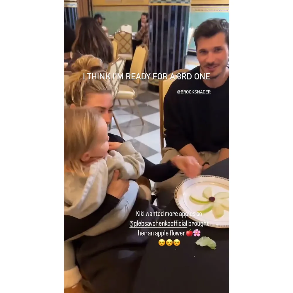 Gleb Savchenko Tells Girlfriend Brooks Nader He is Ready for a 3rd Child Instagram