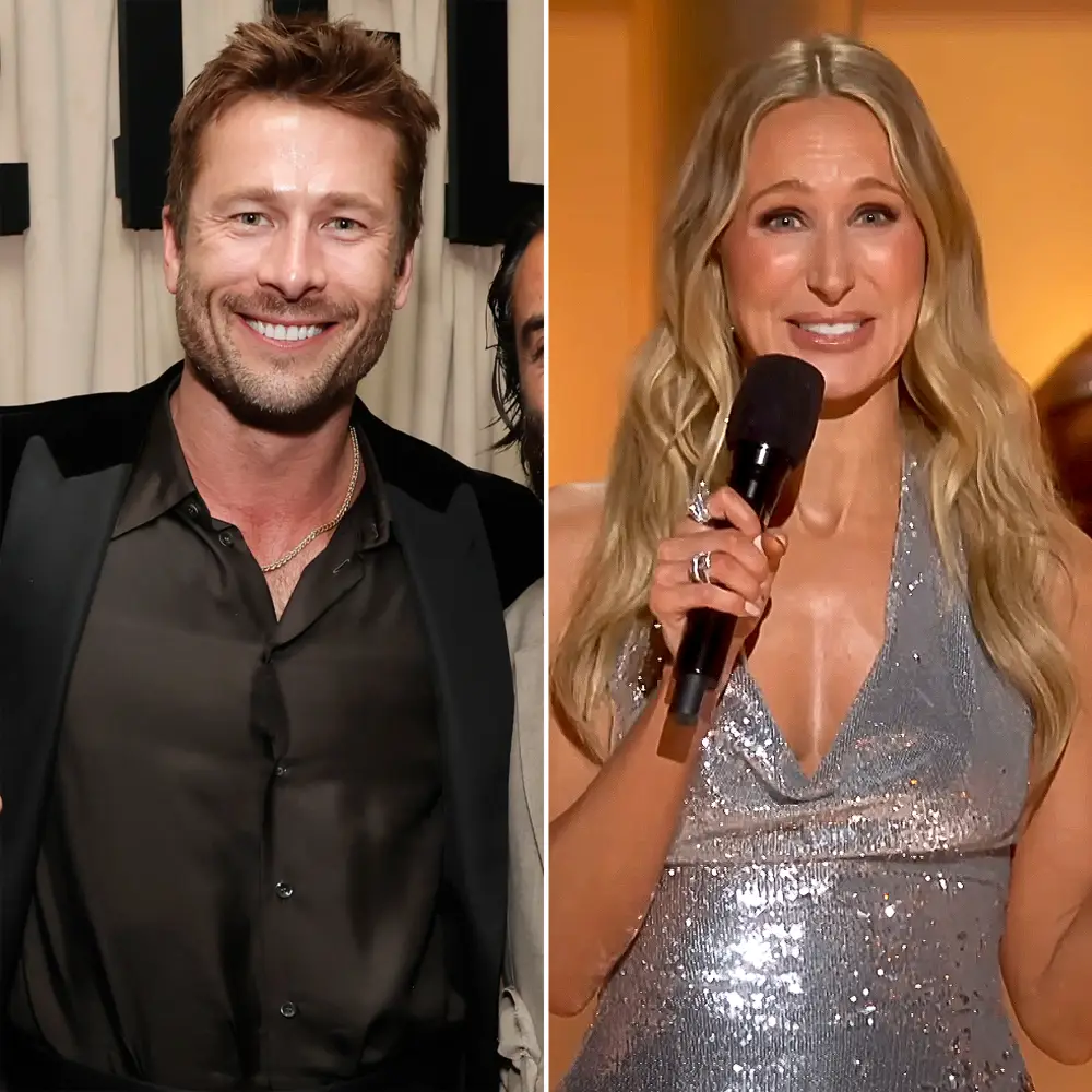 Glen Powell Reacts to Nikki Glaser s Sex Joke