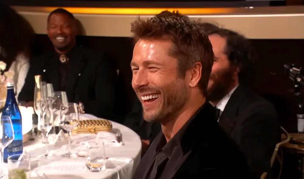 Glen Powell Reacts to Nikki Glaser s Sex Joke