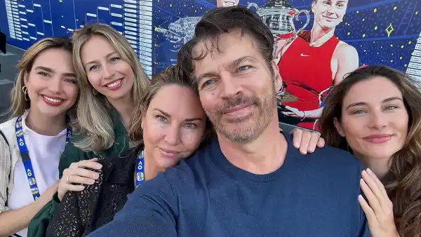 Harry Connick Jr. Shares Rare Photo With Adult Daughters at Australian Open