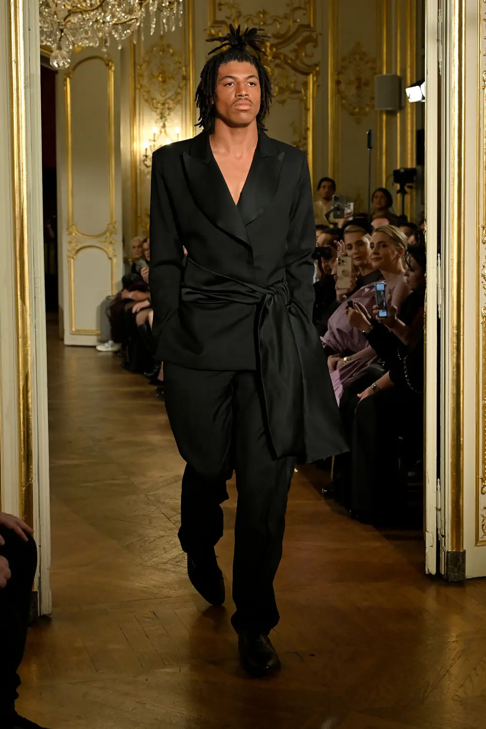 Heidi Klum Celebrates Son Henry Gunther Ademola Dashtu Samuel Paris Haute Couture Fashion Week Debut