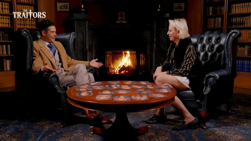 Hilarious Traitors Aftershow Moments From Sandoval Dig to Dylan Efron Bring Compared to Ted Bundy 616