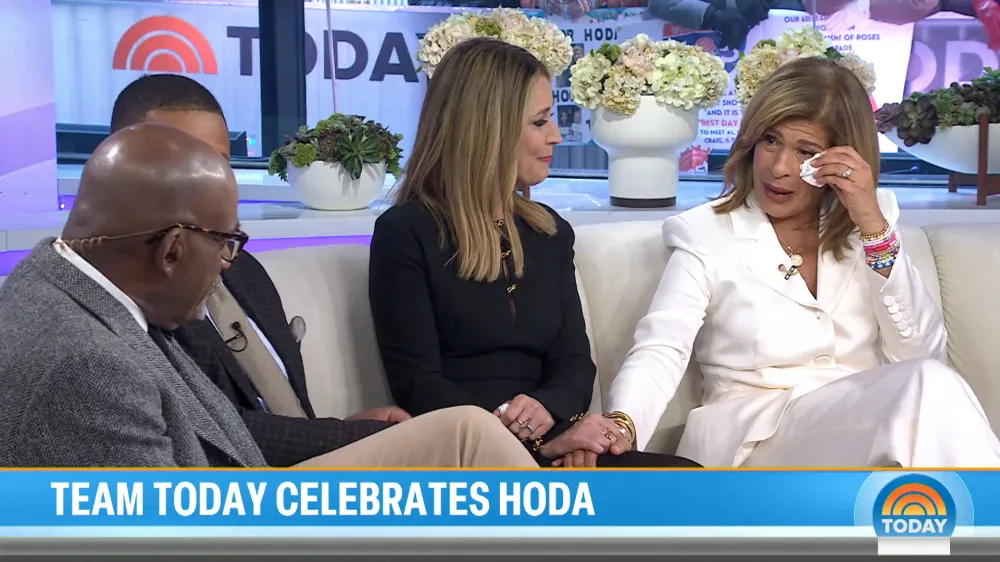 Hoda Kotb Kicks Off Last Day at Today